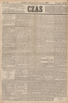 Czas. R.43, Ner 132 (12 czerwca 1890)
