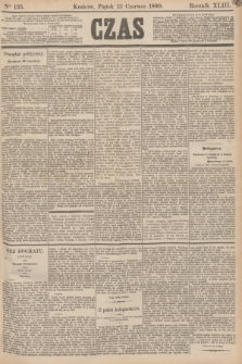 Czas. R.43, Ner 133 (13 czerwca 1890)