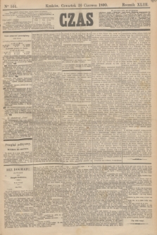 Czas. R.43, Ner 144 (26 czerwca 1890)