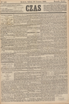 Czas. R.43, Ner 146 (28 czerwca 1890)