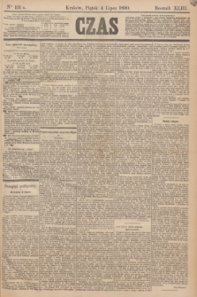 Czas. R.43, Ner 151 a (4 lipca 1890)