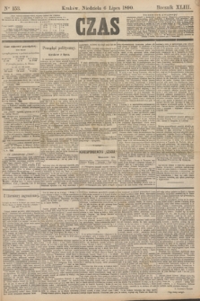 Czas. R.43, Ner 153 (6 lipca 1890)