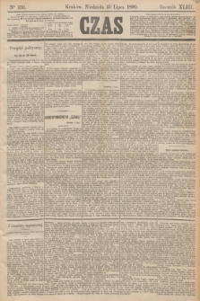 Czas. R.43, Ner 159 (13 lipca 1890)