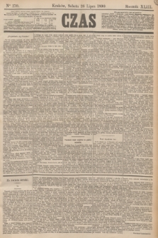 Czas. R.43, Ner 170 (26 lipca 1890)