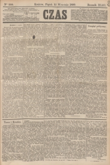 Czas. R.43, Ner 209 (12 września 1890)