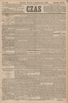 Czas. R.43, Ner 230 (7 października 1890)