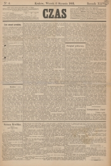 Czas. R.44, Ner 4 (6 stycznia 1891)