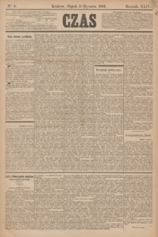 Czas. R.44, Ner 6 (9 stycznia 1891)