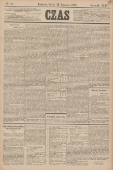Czas. R.44, Ner 16 (21 stycznia 1891)