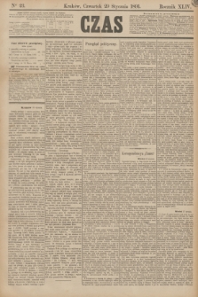 Czas. R.44, Ner 23 (29 stycznia 1891)