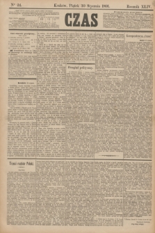 Czas. R.44, Ner 24 (30 stycznia 1891)