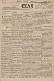 Czas. R.44, Ner 28 (5 lutego 1891)