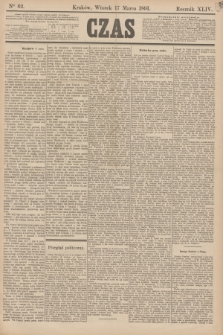 Czas. R.44, Ner 62 (17 marca 1891)
