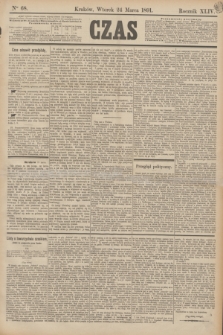Czas. R.44, Ner 68 (24 marca 1891)