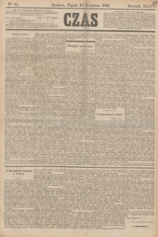 Czas. R.44, Ner 81 (10 kwietnia 1891)