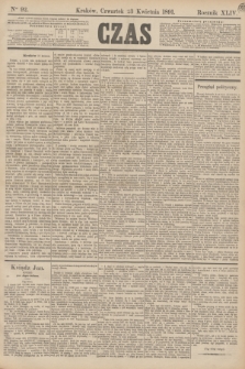 Czas. R.44, Ner 92 (23 kwietnia 1891)