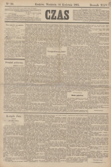 Czas. R.44, Ner 95 (26 kwietnia 1891)