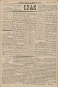 Czas. R.44, Ner 96 (28 kwietnia 1891)
