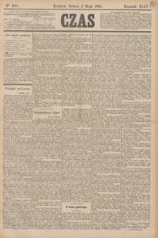 Czas. R.44, Ner 100 (2 maja 1891)