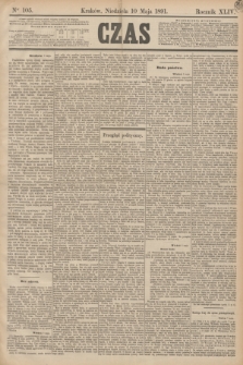 Czas. R.44, Ner 105 (10 maja 1891)