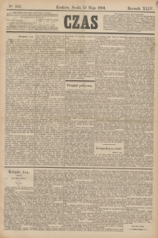 Czas. R.44, Ner 107 (13 maja 1891)