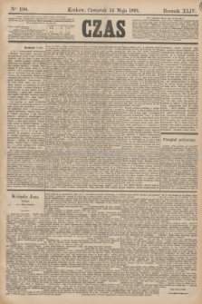 Czas. R.44, Ner 108 (14 maja 1891)