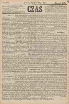 Czas. R.44, Ner 109 (15 maja 1891)