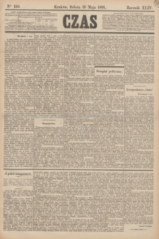 Czas. R.44, Ner 110 (16 maja 1891)
