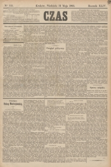 Czas. R.44, Ner 121 (31 maja 1891)