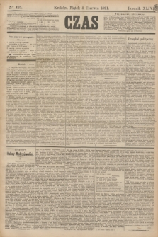 Czas. R.44, Ner 125 (5 czerwca 1891)