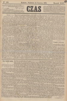 Czas. R.44, Ner 133 (14 czerwca 1891)
