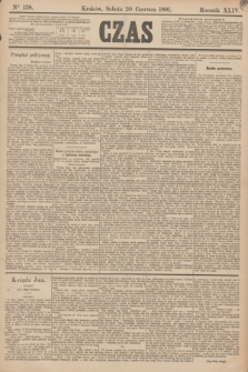 Czas. R.44, Ner 138 (20 czerwca 1891)
