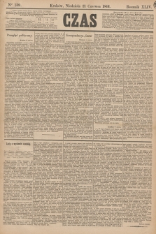 Czas. R.44, Ner 139 (21 czerwca 1891)