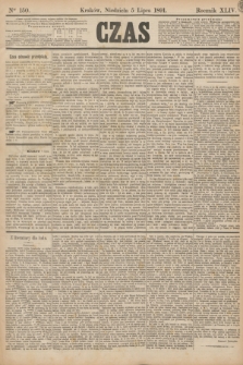 Czas. R.44, Ner 150 (5 lipca 1891)
