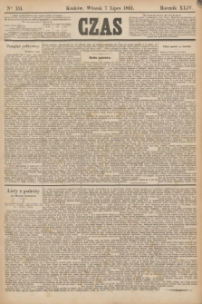 Czas. R.44, Ner 151 (7 lipca 1891)