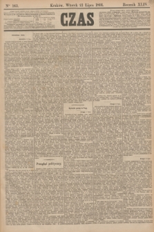 Czas. R.44, Ner 163 (21 lipca 1891)