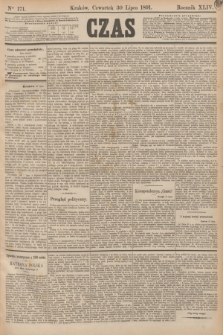 Czas. R.44, Ner 171 (30 lipca 1891)