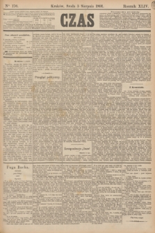 Czas. R.44, Ner 176 (5 sierpnia 1891)