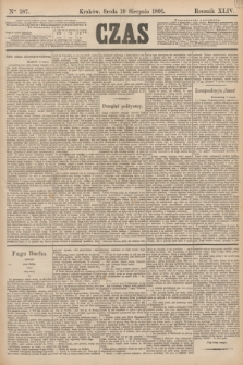 Czas. R.44, Ner 187 (19 sierpnia 1891)