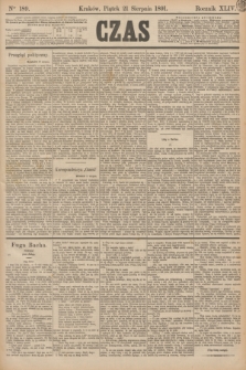 Czas. R.44, Ner 189 (21 sierpnia 1891)
