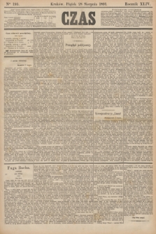 Czas. R.44, Ner 195 (28 sierpnia 1891)