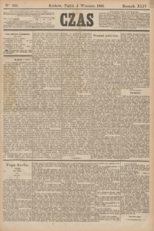 Czas. R.44, Ner 201 (4 września 1891)