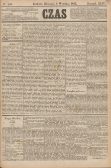 Czas. R.44, Ner 203 (6 września 1891)