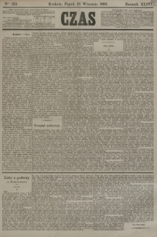 Czas. R.44, Ner 212 (18 września 1891)