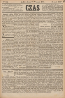 Czas. R.44, Ner 222 (30 września 1891)