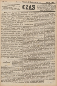 Czas. R.44, Ner 244 (25 października 1891)