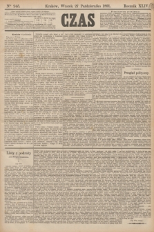 Czas. R.44, Ner 245 (27 października 1891)