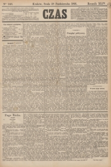 Czas. R.44, Ner 246 (28 października 1891)