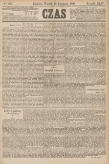 Czas. R.44, Ner 257 (10 listopada 1891)