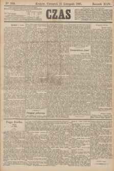 Czas. R.44, Ner 259 (12 listopada 1891)